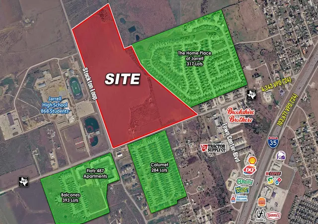 Photo 3 of Land for sale at 900 W Fm 487, Jarrell, TX 76537 | MLS# 5366839 | Listing updated on 2026-07-12