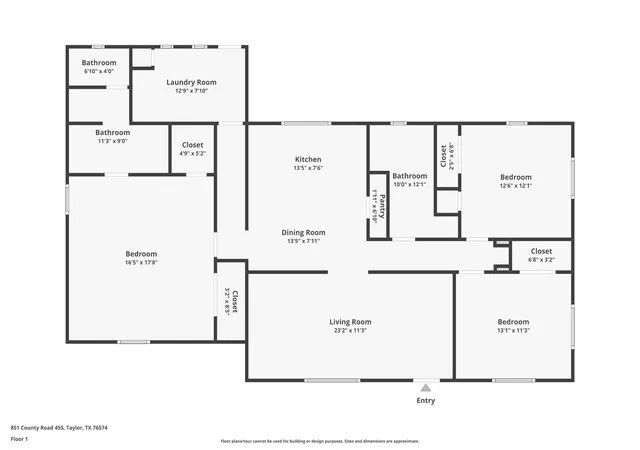 26th image of 851 County Road 455, Coupland, TX 78615 | MLS# 3317427