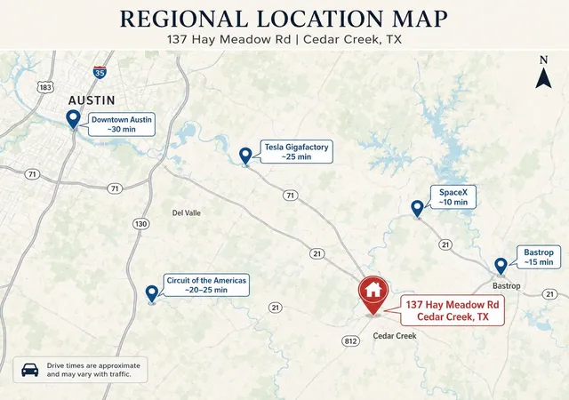 30th image of 137 Hay Meadow Rd, Cedar Creek, TX 78612 | MLS# 6877931