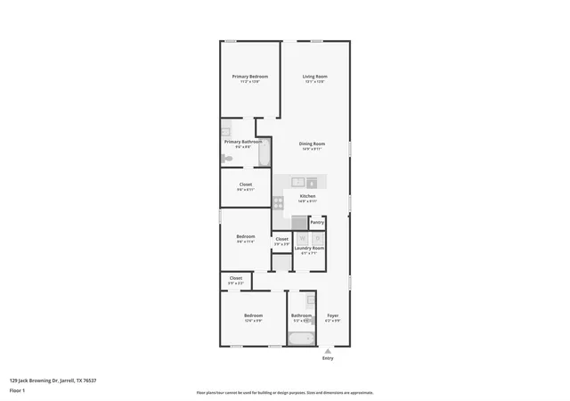 38th image of 129 Jack Browning Dr, Jarrell, TX 76537 | MLS# 7988306