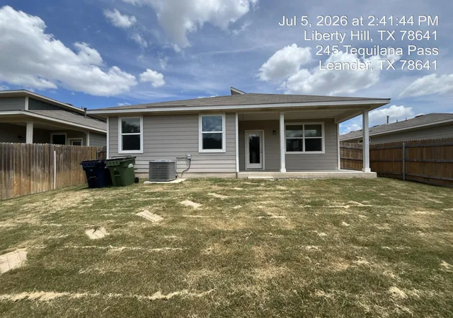 Photo 2 of Single family home for sale at 245 Tequilana Pass, Leander, TX 78641 | MLS# 7645639 | Listing updated on 2026-10-28