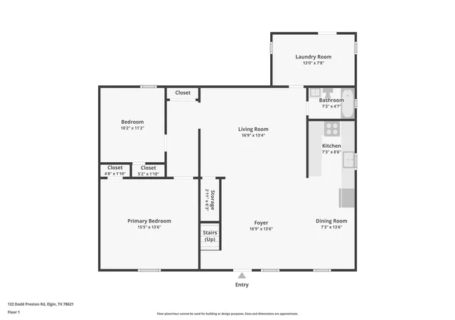 Photo 3 of Single family home for sale at 122 Dodd Preston Rd, Elgin, TX 78621 | MLS# 4830098 | Listing updated on 2026-09-22