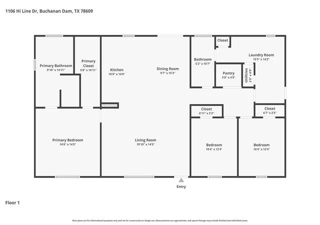 39th image of 1106 Hi Line Dr, Buchanan Dam, TX 78609 | MLS# 6727608