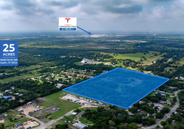 Photo 1 of Land for sale at 10200 Fm 969 Rd, Austin, TX 78724 | MLS# 5815629 | Listing updated on 2026-07-14