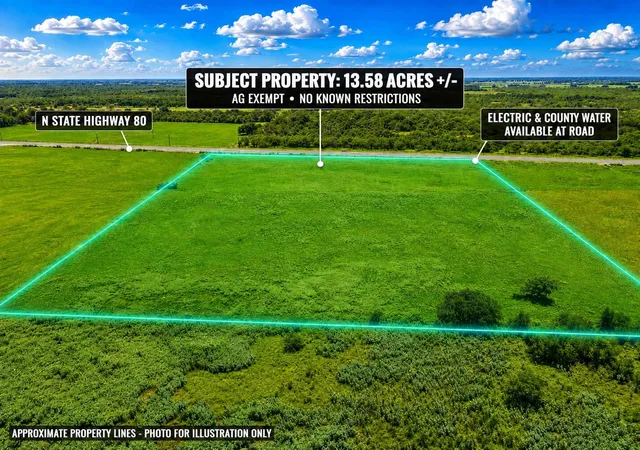 1st image of Tbd N State Hwy 80 Hwy, Leesville, TX 78122 | MLS# 2155906
