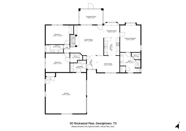 Photo 3 of Single family home for sale at 110 Rockwood Pass, Georgetown, TX 78633 | MLS# 9859256 | Listing updated on 2026-08-31
