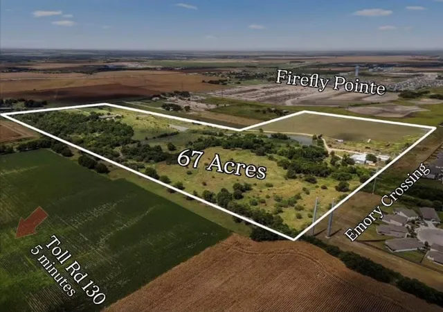 Photo 1 of Land for sale at 5300 County Rd 100, Hutto, TX 78634 | MLS# 8367450 | Listing updated on 2026-09-02