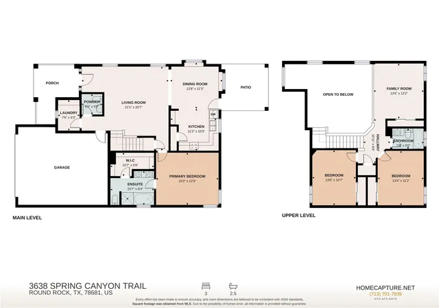 Photo 3 of Single family home for sale at 3638 Spring Cyn Trl, Round Rock, TX 78681 | MLS# 8291953 | Listing updated on 2026-10-08