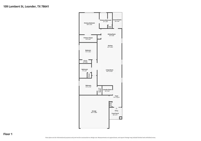 30th image of 109 Lambert St, Leander, TX 78641 | MLS# 4405303