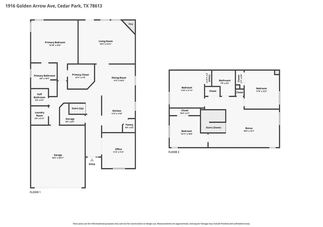 40th image of 1916 Golden Arrow Ave, Cedar Park, TX 78613 | MLS# 8830022