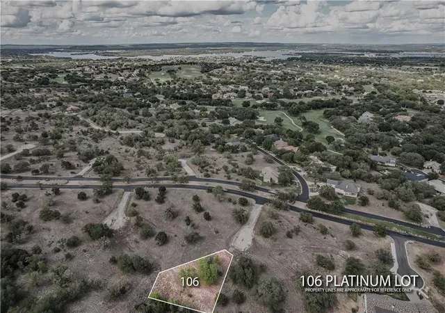 Photo 3 of Land for sale at 106 Platinum, Marble Falls, TX 78657 | MLS# 2937866 | Listing updated on 2026-07-28