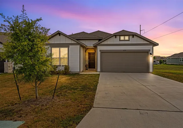 Photo 1 of Single family home for sale at 105 Kellys Heroes Way, Jarrell, TX 76537 | MLS# 7964903 | Listing updated on 2026-09-05