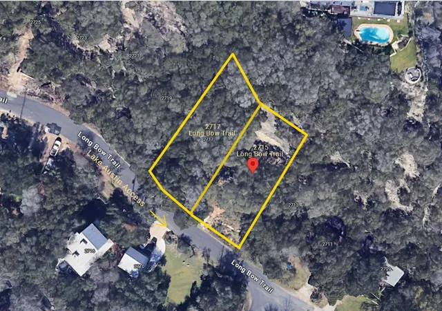 Photo 3 of Land for sale at 2715 Long Bow Trl, Austin, TX 78734 | MLS# 7243433 | Listing updated on 2026-07-31
