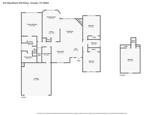 38th image of 410 Wyndham Hill Pkwy, Temple, TX 76502 | MLS# 9467570