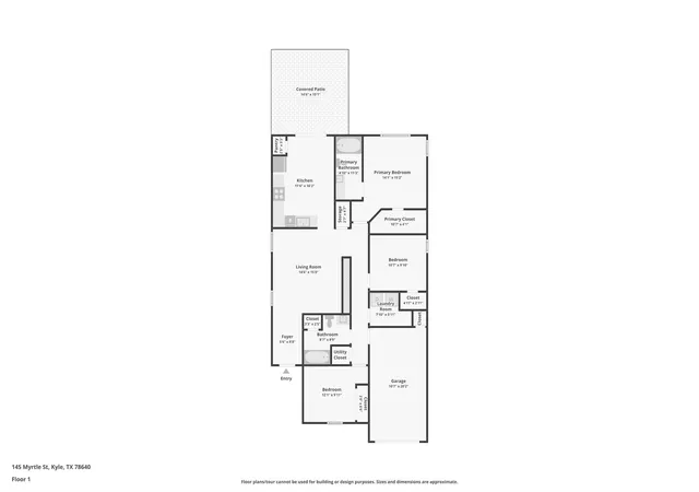 Photo 2 of Single family home for sale at 145 Myrtle St, Kyle, TX 78640 | MLS# 3148303 | Listing updated on 2026-09-18
