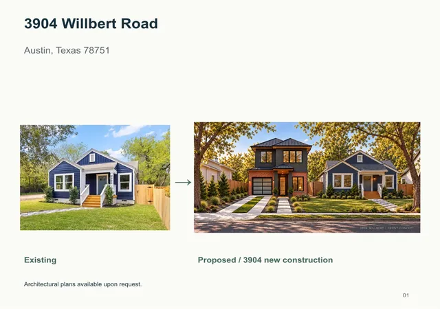 Photo 3 of Land for sale at 3904 Willbert Rd, Austin, TX 78751 | MLS# 8546922 | Listing updated on 2026-10-25