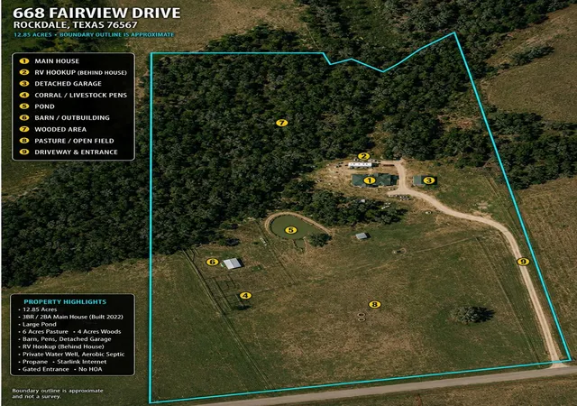 40th image of 668 Fairview Dr, Rockdale, TX 76567 | MLS# 7643214