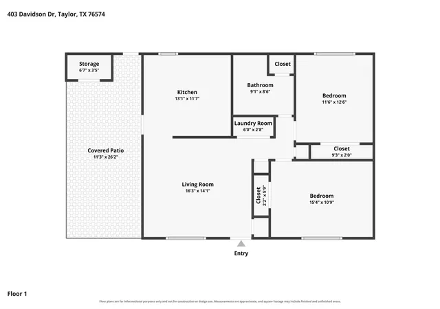 35th image of 403 Davidson Dr, Taylor, TX 76574 | MLS# 5079643