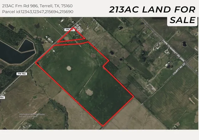 1st image of 0 Fm Rd 986 Rd, Terrell, TX 75160 | MLS# 6403560