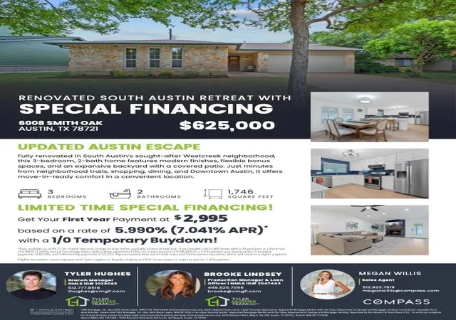 Photo 2 of Single family home for sale at 6008 Smith Oak Trl, Austin, TX 78749 | MLS# 4561307 | Listing updated on 2026-09-29
