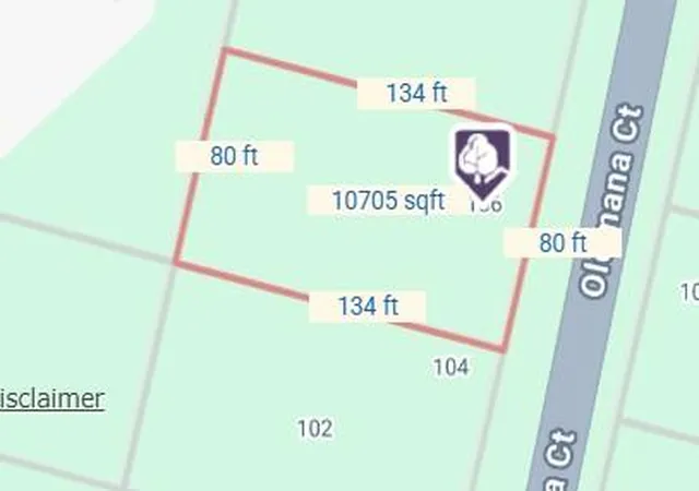 Photo 2 of Land for sale at 106 Olomana Ct, Bastrop, TX 78602 | MLS# 4096789 | Listing updated on 2026-08-14