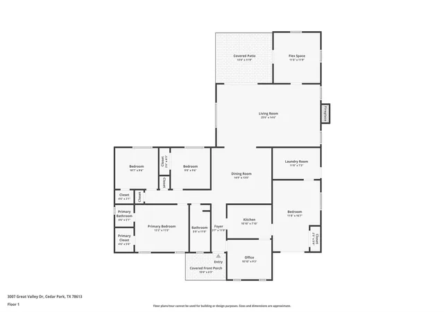 24th image of 3007 Great Valley Dr, Cedar Park, TX 78613 | MLS# 2862208