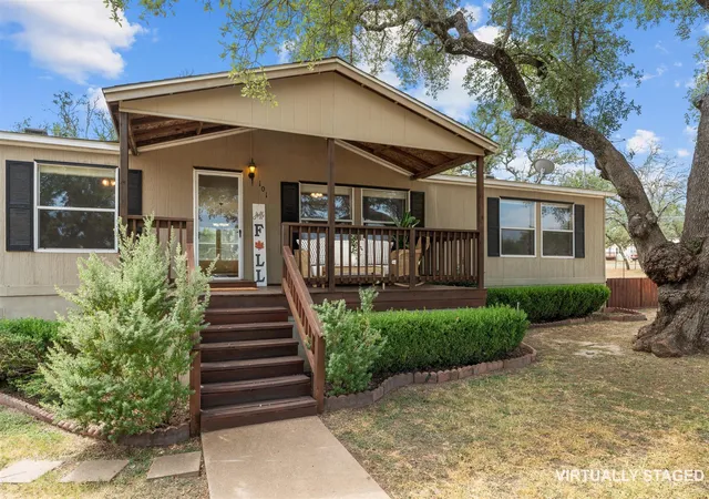 Photo 1 of Manufactured home for sale at 101 Creedmore Dr, Liberty Hill, TX 78642 | MLS# 1200291 | Listing updated on 2026-09-18