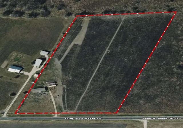 Photo 2 of Land for sale at 5075 Fm 1331, Taylor, TX 76574 | MLS# 7714458 | Listing updated on 2026-08-26