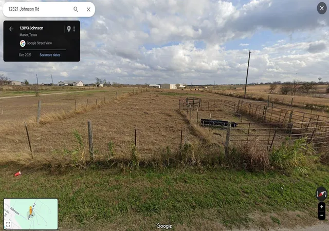 Photo 3 of Land for sale at 12321 Johnson Rd, Manor, TX 78653 | MLS# 4910985 | Listing updated on 2026-08-27