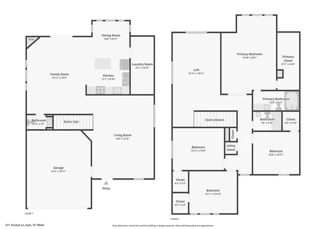 Photo 2 of Single family home for sale at 471 Thicket Ln, Kyle, TX 78640 | MLS# 5626257 | Listing updated on 2026-09-26