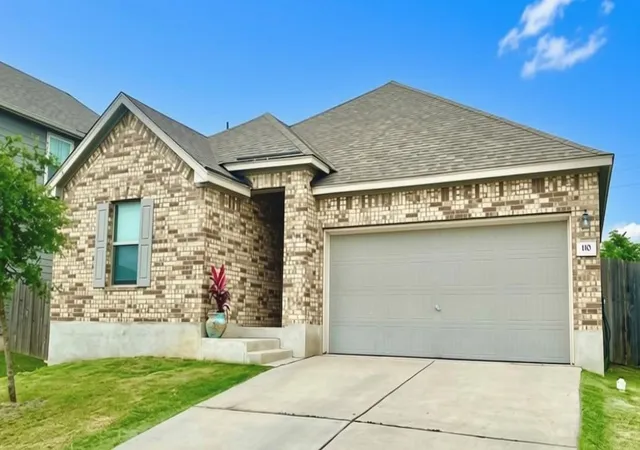Photo 1 of Single family home for sale at 110 W Point Way, Elgin, TX 78621 | MLS# 7433964 | Listing updated on 2026-10-08