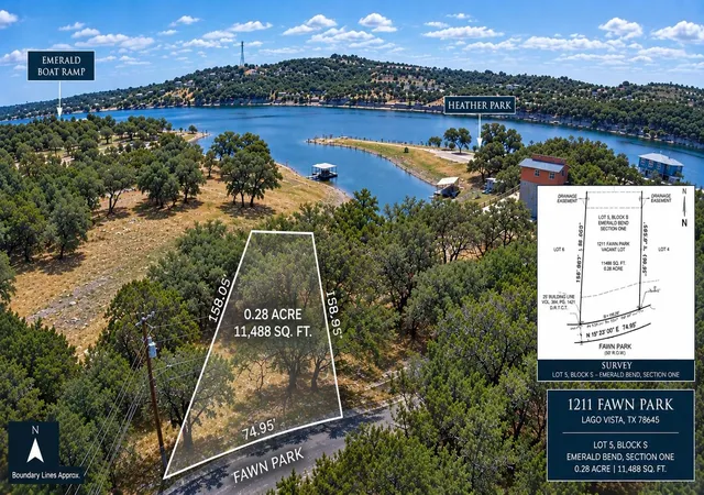 Photo 2 of Land for sale at 1211 Fawn Park, Lago Vista, TX 78645 | MLS# 2614347 | Listing updated on 2026-09-23