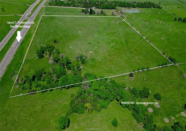 Photo 2 of Land for sale at Tbd State Hwy 21 W (+/ 218 Acres), Caldwell, TX 77836 | MLS# 9944165 | Listing updated on 2026-10-01