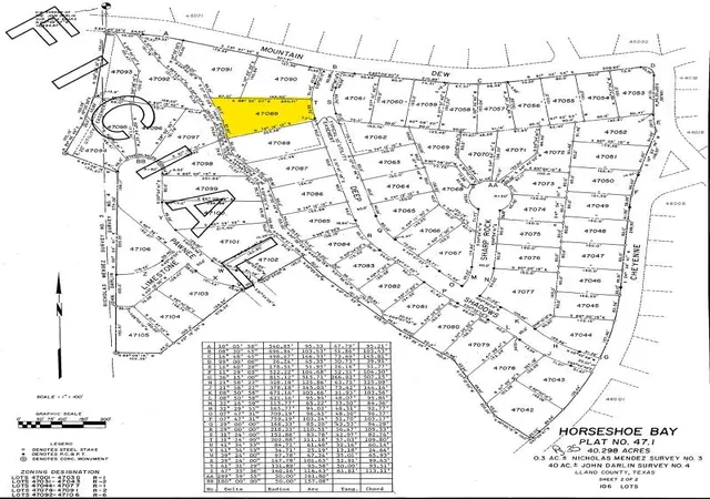 Photo 2 of Land for sale at 702 Deep Shadows Dr, Marble Falls, TX 78657 | MLS# 1019850 | Listing updated on 2026-09-25