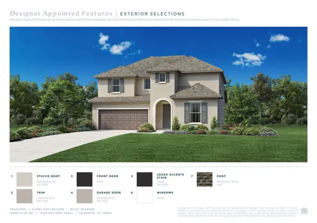 Photo 2 of Single family home for sale at 1229 Novara Trl, Leander, TX 78641 | MLS# 7741030 | Listing updated on 2026-09-30
