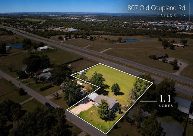 Photo 1 of Sale Pending at 807 Old Coupland Rd, Taylor, TX 76574 | MLS# 4603883 | Listing updated on 2026-10-29