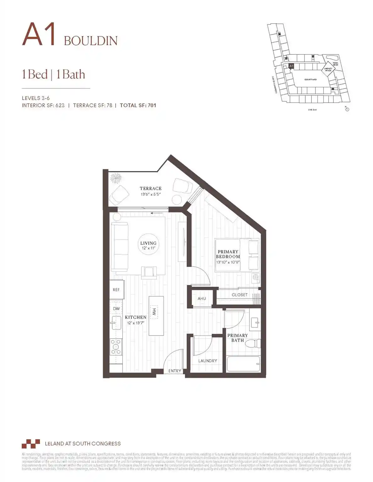Listing Photo 2 - Condo for sale in 2121 S Congress Ave located at 2121 S Congress Ave, Austin, TX 78704 - Unit #437