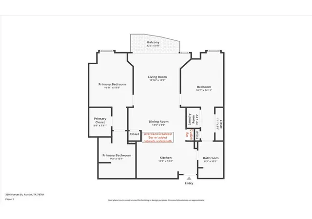 Photo 4 of Condo for sale at 360 Nueces St #2305, Austin, TX 78701 | MLS# 3452272 | Listing updated on 2026-10-20