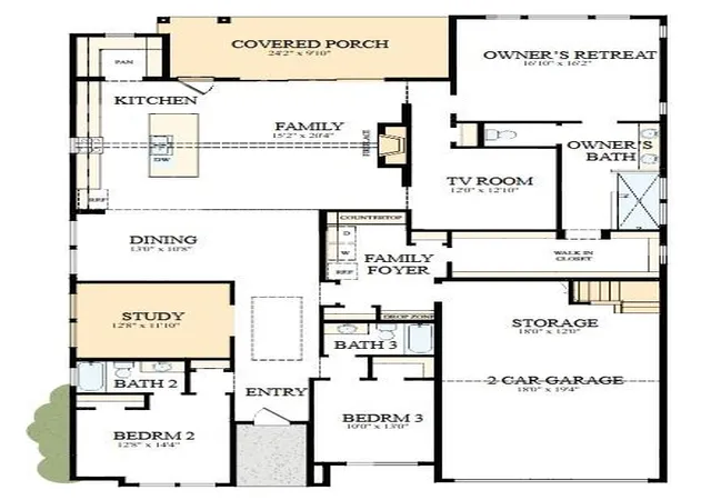 Photo 2 of Single family home for sale at 3216 Periwinkle Dr, San Marcos, TX 78666 | MLS# 8875419 | Listing updated on 2026-10-24