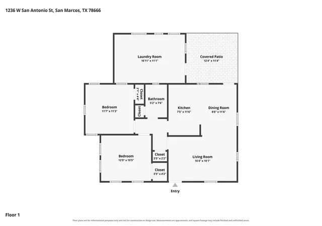 Photo 26 of Single family home for sale at 1236 W San Antonio St, San Marcos, TX 78666 | MLS# 1166489 | Listing updated on 2026-10-29