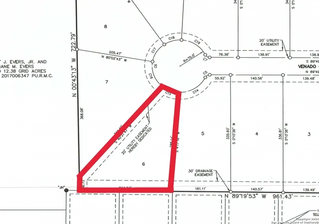 Photo 3 of Land for sale at Lot 6 Venado Oaks, Castroville, TX 78009 | MLS# 1786021 | Listing updated on 2024-07-03