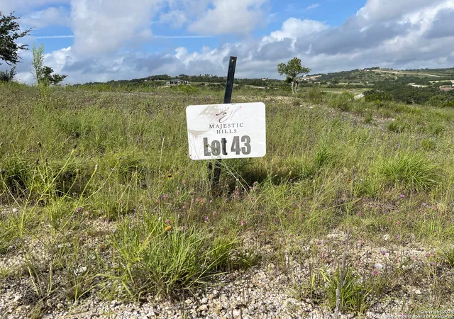 Photo 4 of Land for sale at 000 Lot43 Majestic Creek Dr, Blanco, TX 78606 | MLS# 1787323 | Listing updated on 2026-07-23
