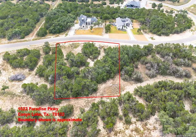 Photo 2 of Land for sale at 1622 Paradise Parkway, Canyon Lake, TX 78133 | MLS# 1805645 | Listing updated on 2026-04-05