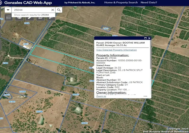 Photo 3 of Land for sale at 477 Fm 108 S, Gonzales, TX 78629 | MLS# 1813225 | Listing updated on 2026-09-18