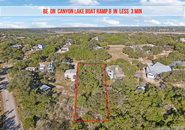 Photo 1 of Land for sale at 1831 W Lakeside Dr, Canyon Lake, TX 78133 | MLS# 1824755 | Listing updated on 2026-01-10
