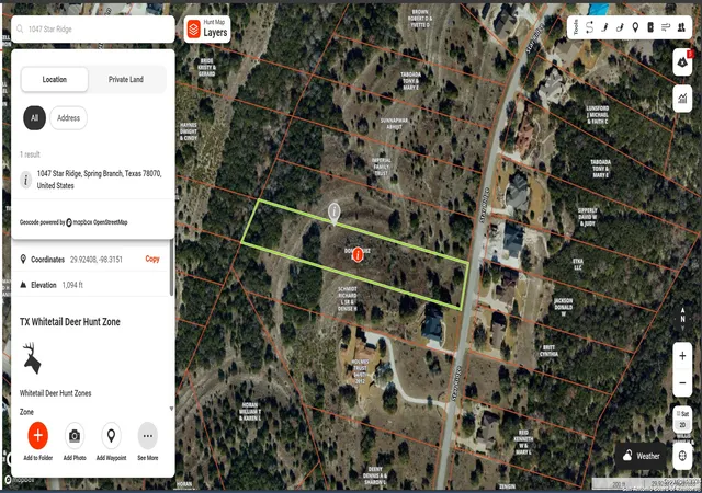 2nd image of 1047 Star Rdg, Spring Branch, TX 78070 | MLS# 1825369