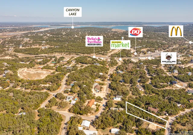 Photo 1 of Land for sale at 661 Valley Rdg, Canyon Lake, TX 78133 | MLS# 1826519 | Listing updated on 2025-02-06