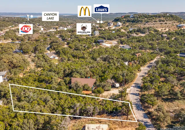 Photo 3 of Land for sale at 661 Valley Rdg, Canyon Lake, TX 78133 | MLS# 1826519 | Listing updated on 2025-02-06