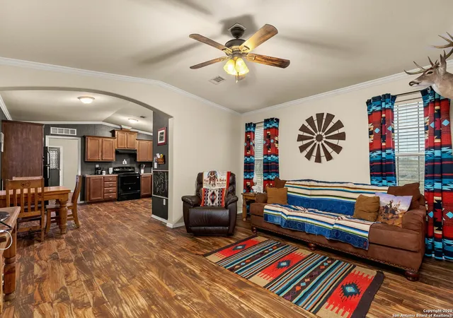 Photo 3 of Manufactured home for sale at 1487 Sheffield Rd, Seguin, TX 78155 | MLS# 1835464 | Listing updated on 2025-09-27