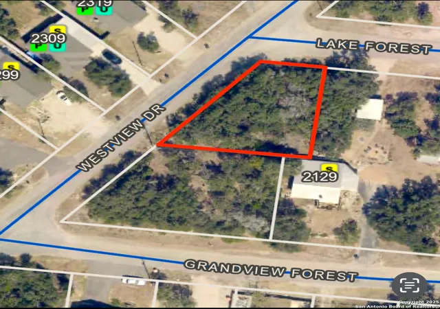 Photo 2 of Land for sale at Tbd Westview Dr, Canyon Lake, TX 78133 | MLS# 1841371 | Listing updated on 2025-06-09